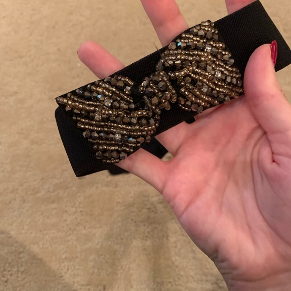 BCBG Bow Gemstone Belt - Picture 2 of 4